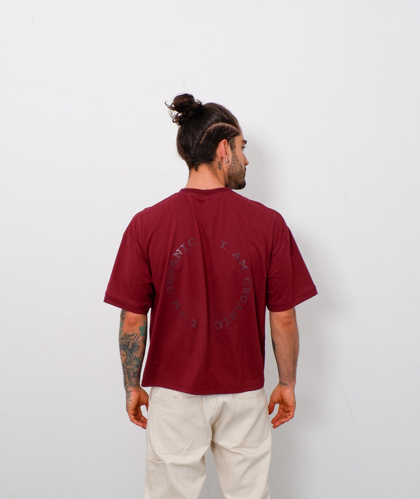 T-shirt San Juan Vinotinto - 100% Algodón Orgánico