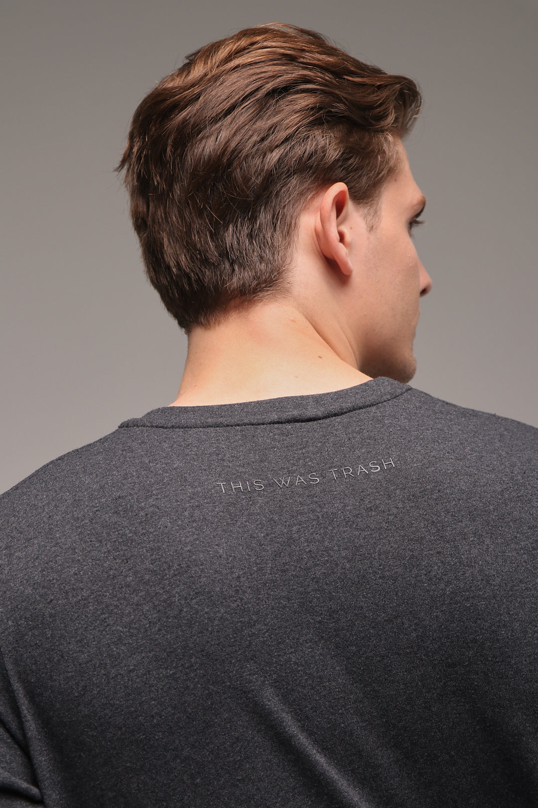 T-Shirt San Bernardo Gris Oscuro - Algodón y PET reciclados