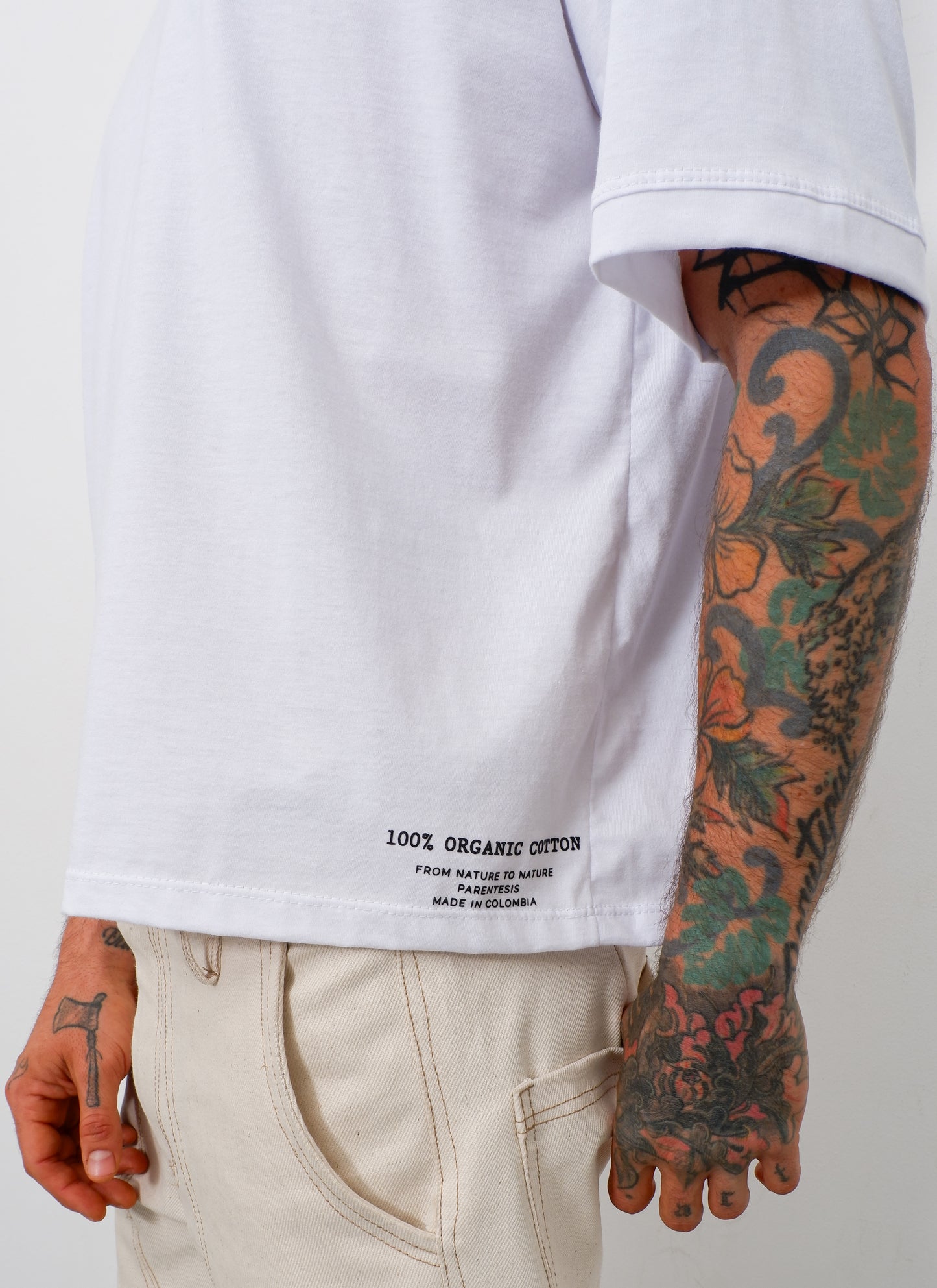 T-shirt San Juan Blanco - 100% Algodón Orgánico