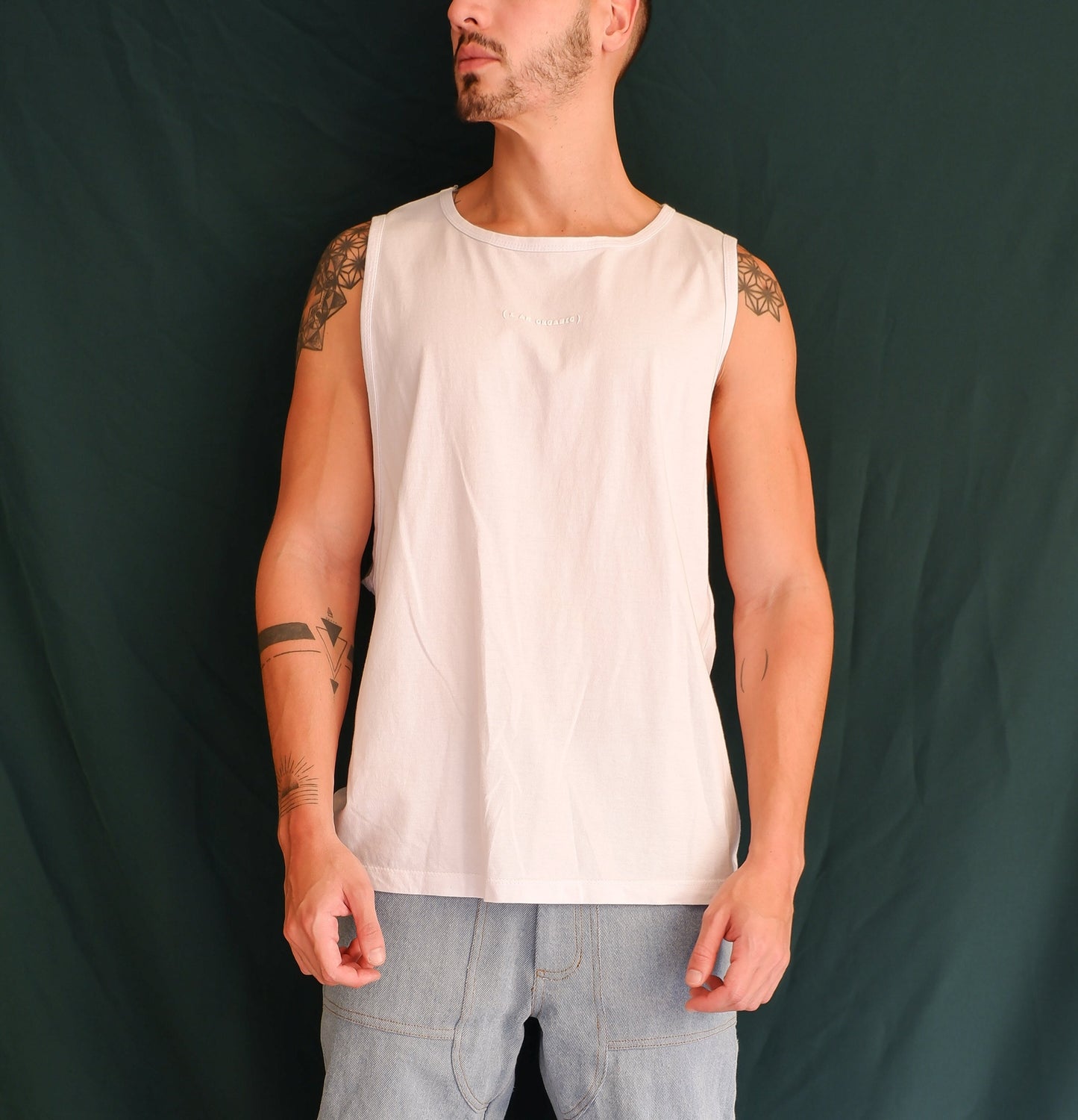 Camisilla Manglar Blanca - 100% Algodón Orgánico