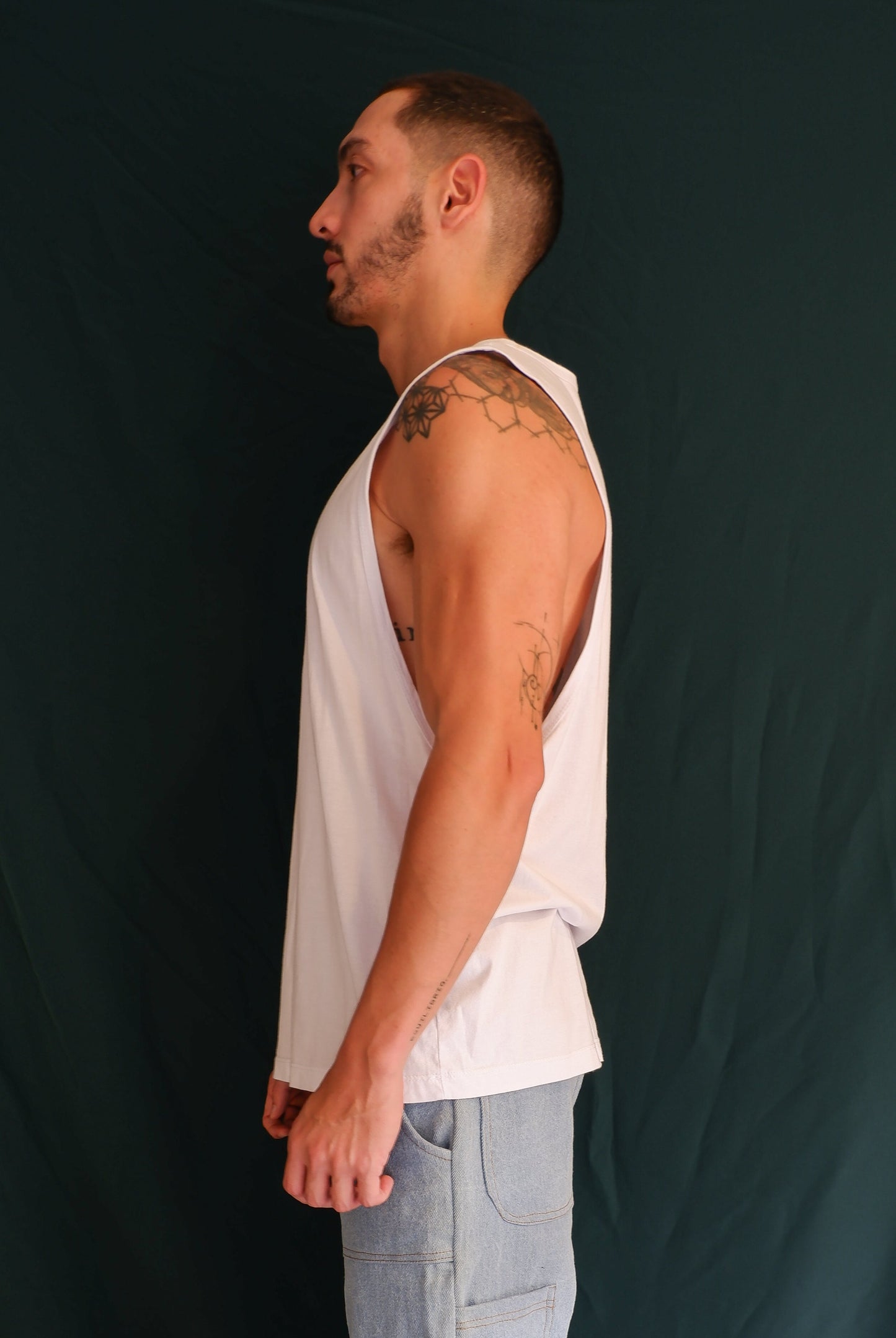 Camisilla Manglar Blanca - 100% Algodón Orgánico
