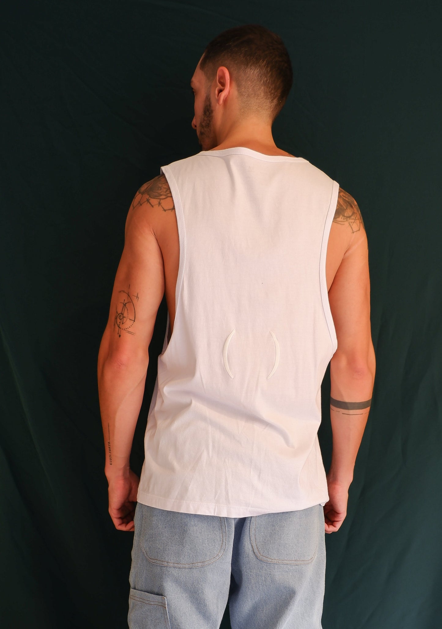 Camisilla Manglar Blanca - 100% Algodón Orgánico