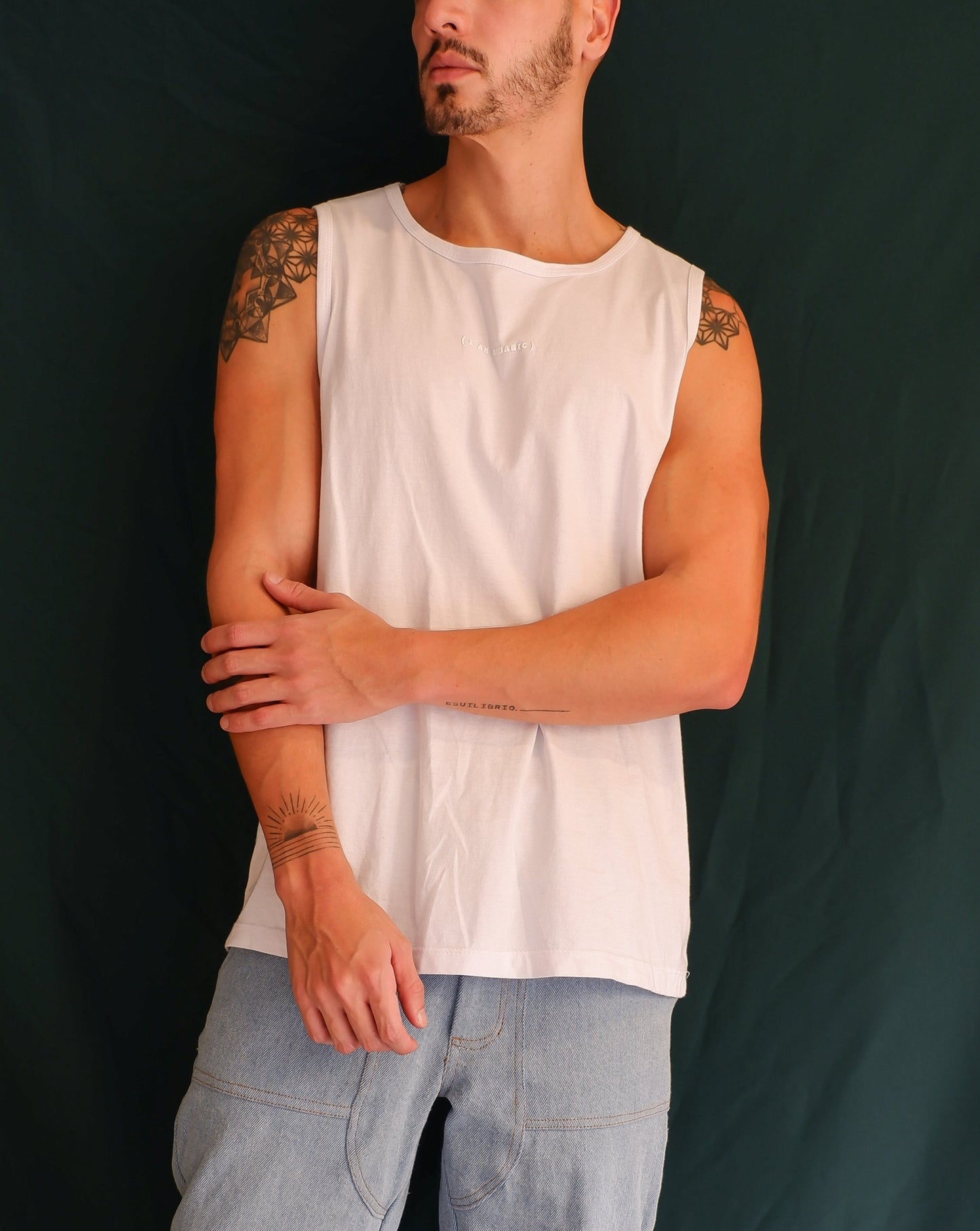 Camisilla Manglar Blanca - 100% Algodón Orgánico