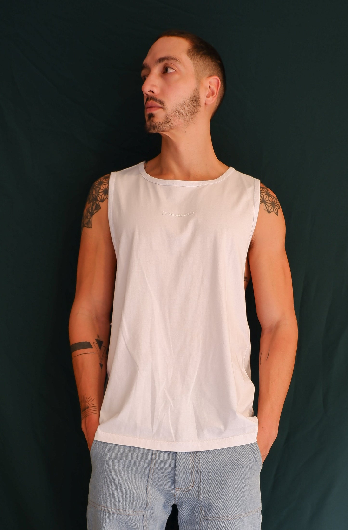 Camisilla Manglar Blanca - 100% Algodón Orgánico