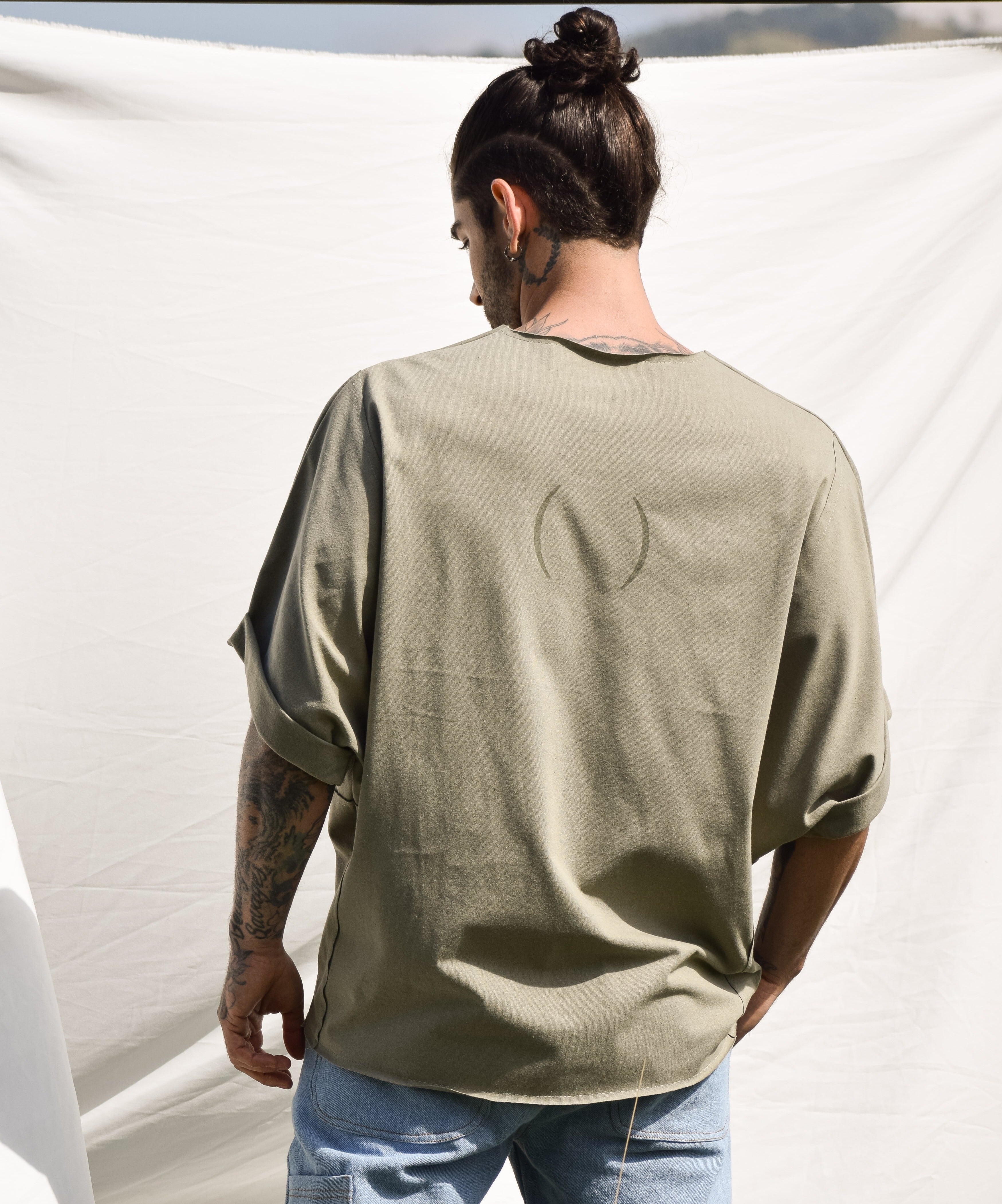 T-Shirt Selva Verde- 50 % Algodón Recuperado