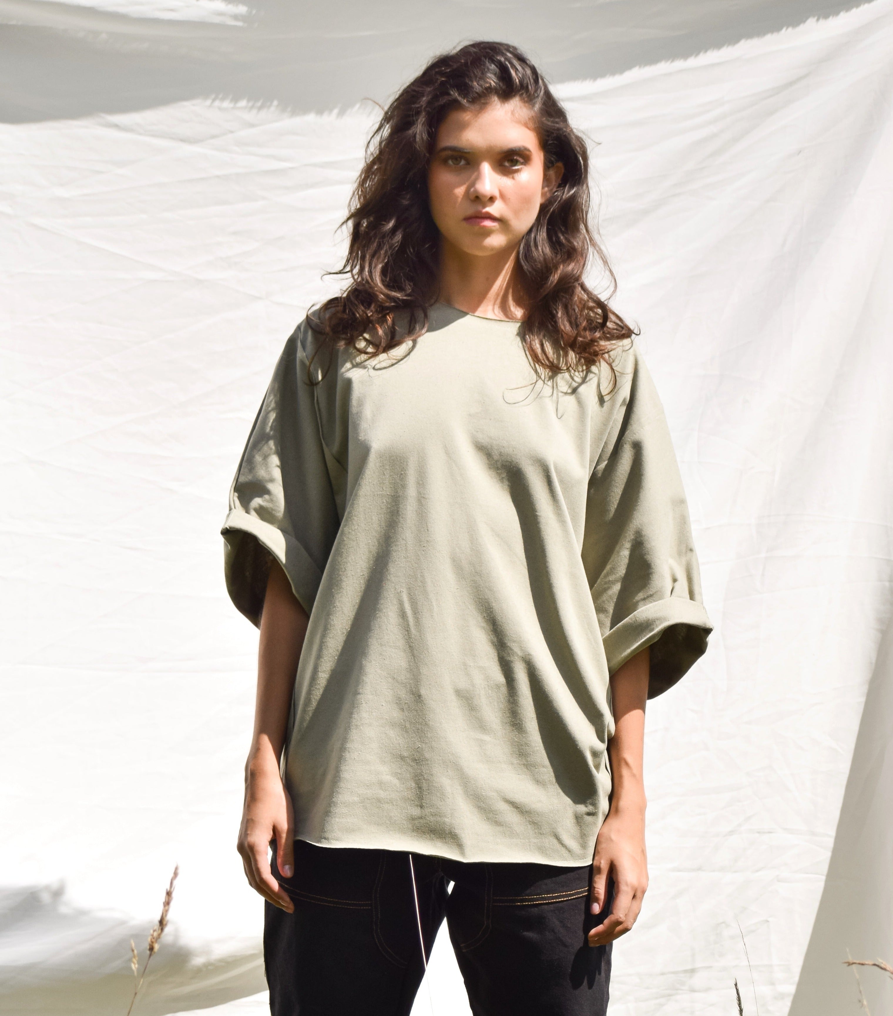 T-Shirt Selva Verde- 50 % Algodón Recuperado