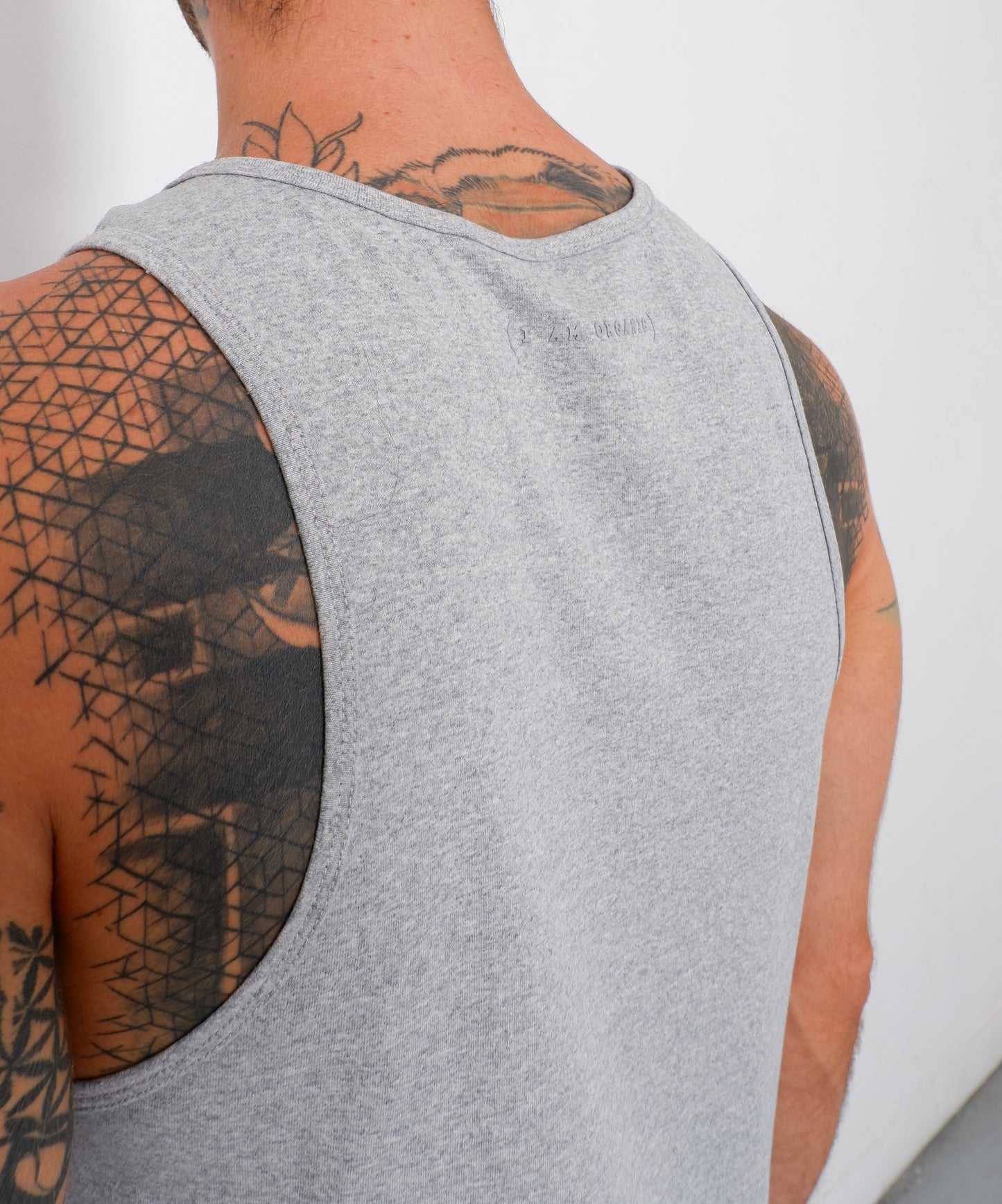Camisilla Isla Gris Jaspe - 100% Algodón Orgánico