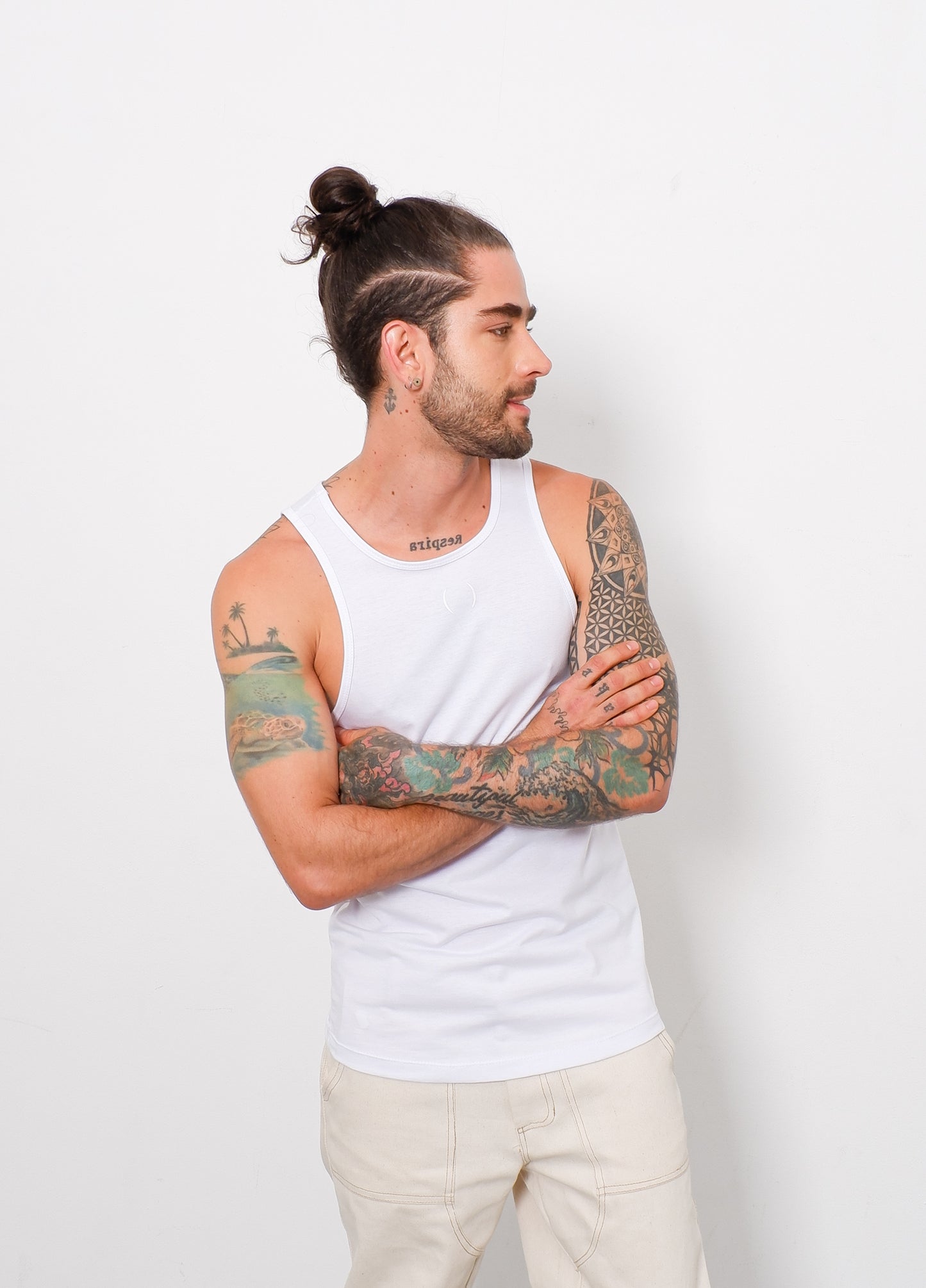 Camisilla Isla Blanca - 100% Algodón Orgánico