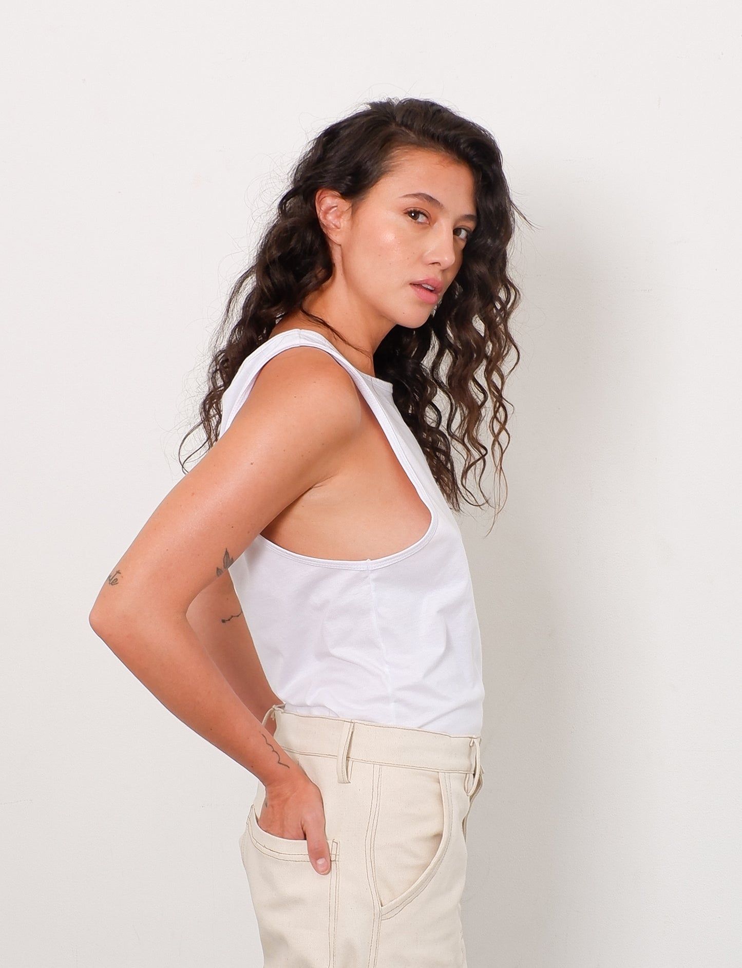 Camisilla Isla Blanca- 100% Algodón Orgánico
