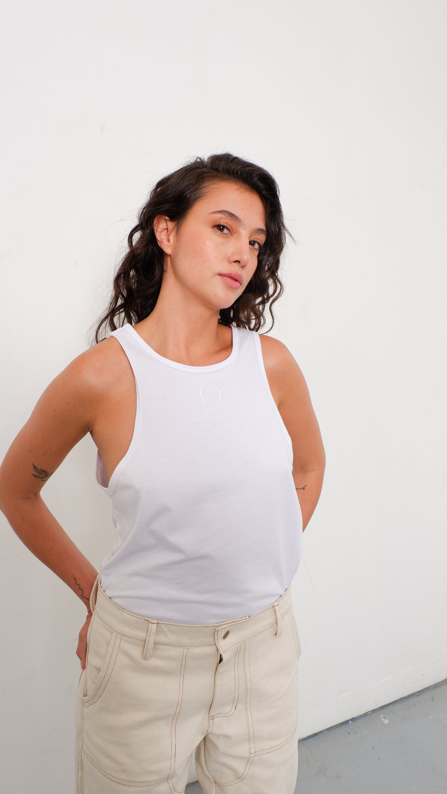 Camisilla Isla Blanca- 100% Algodón Orgánico