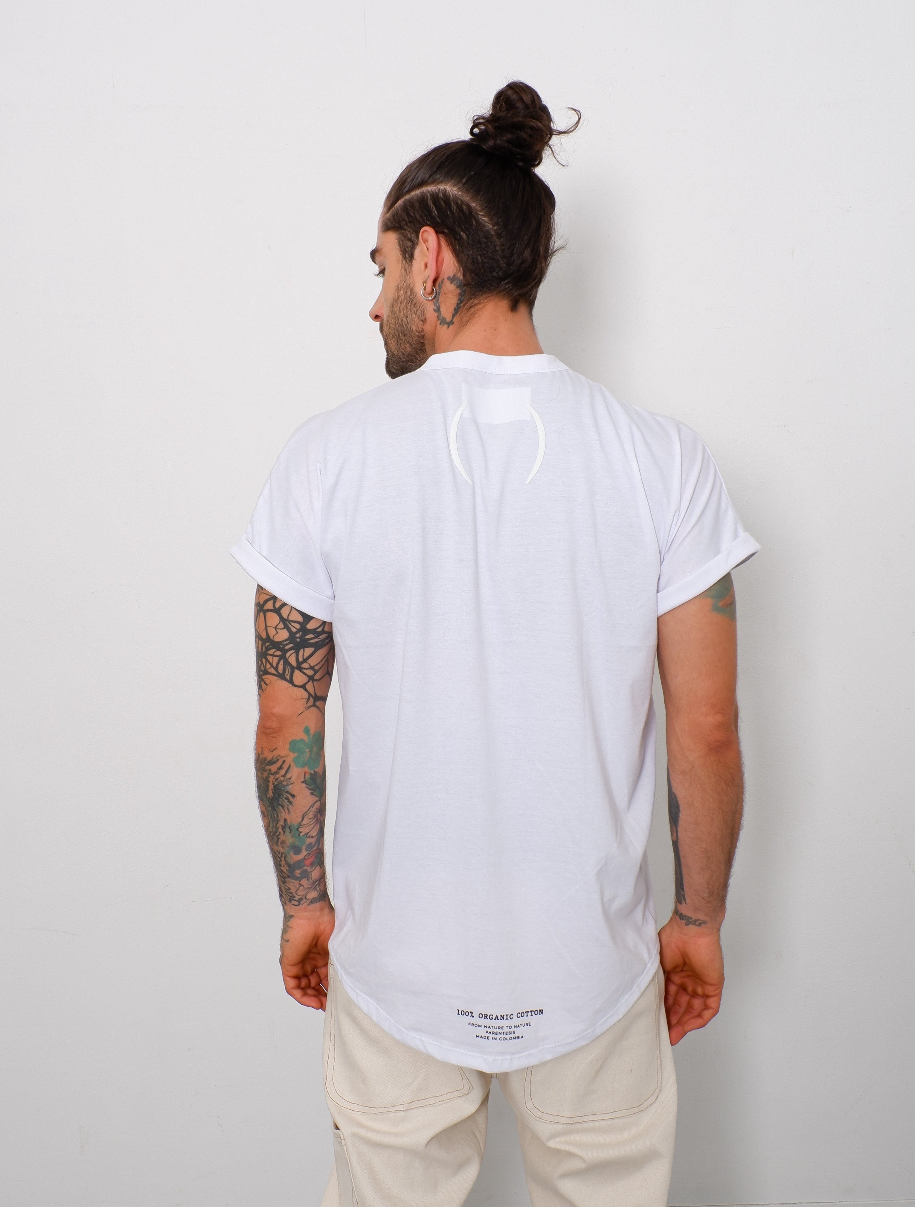 T-shirt Guajira Blanco - 100% Algodón Orgánico