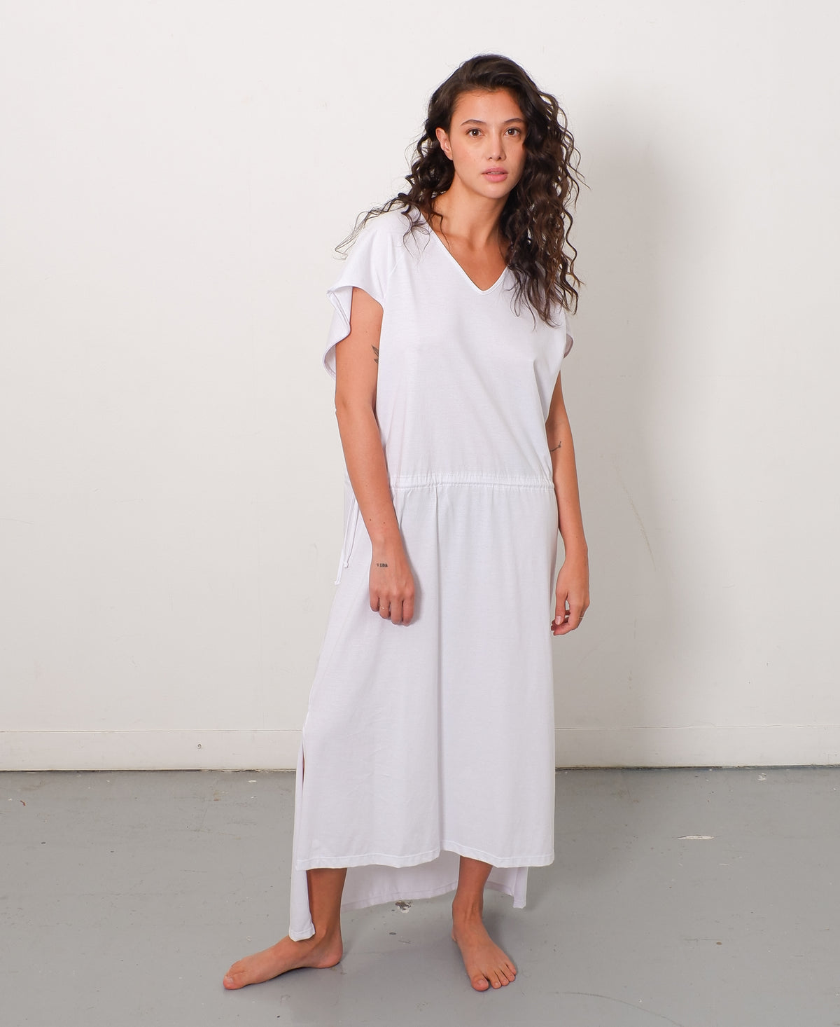 Vestido Oceano Blanco - 100% Algodón Orgánico