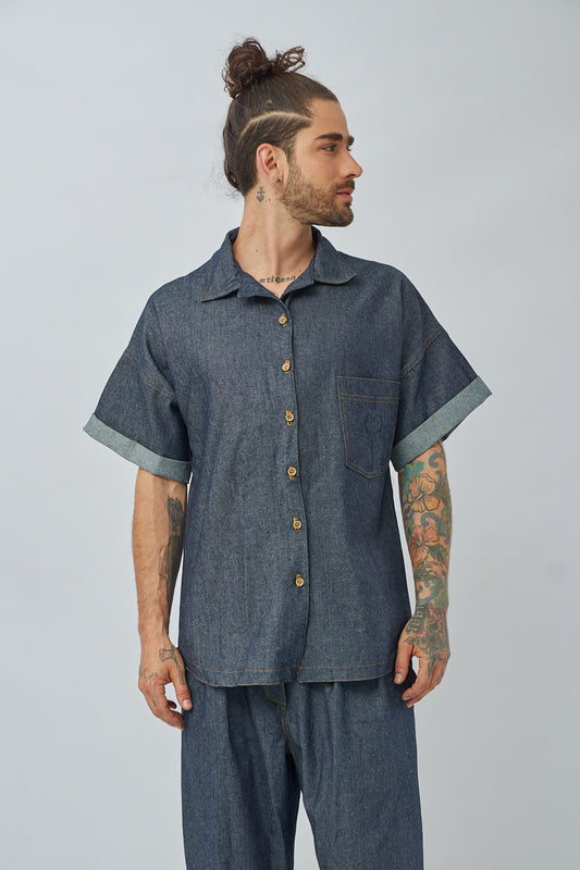 Camisa Tropico Denim Recuperado
