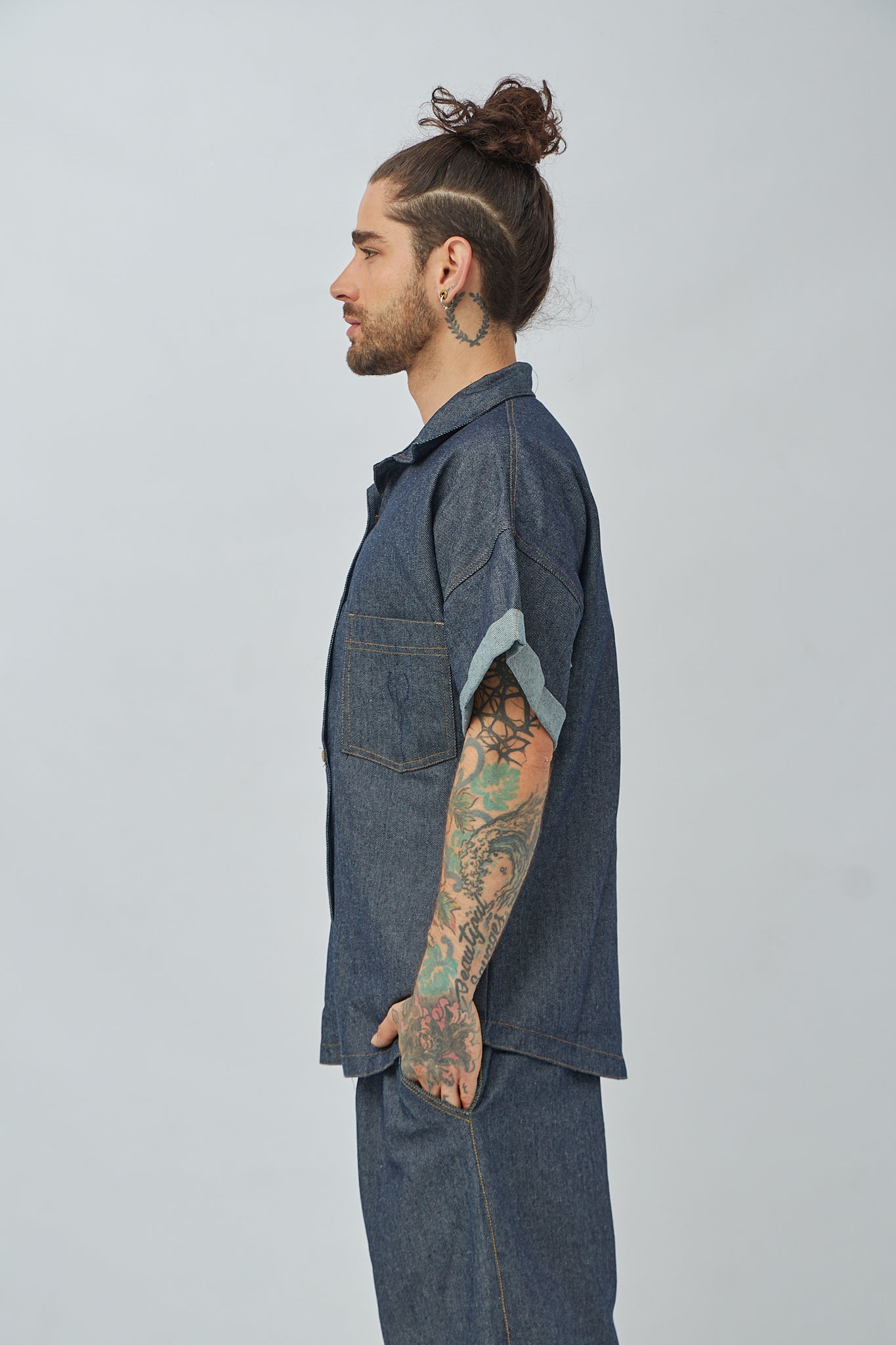 Camisa Tropico Denim Recuperado