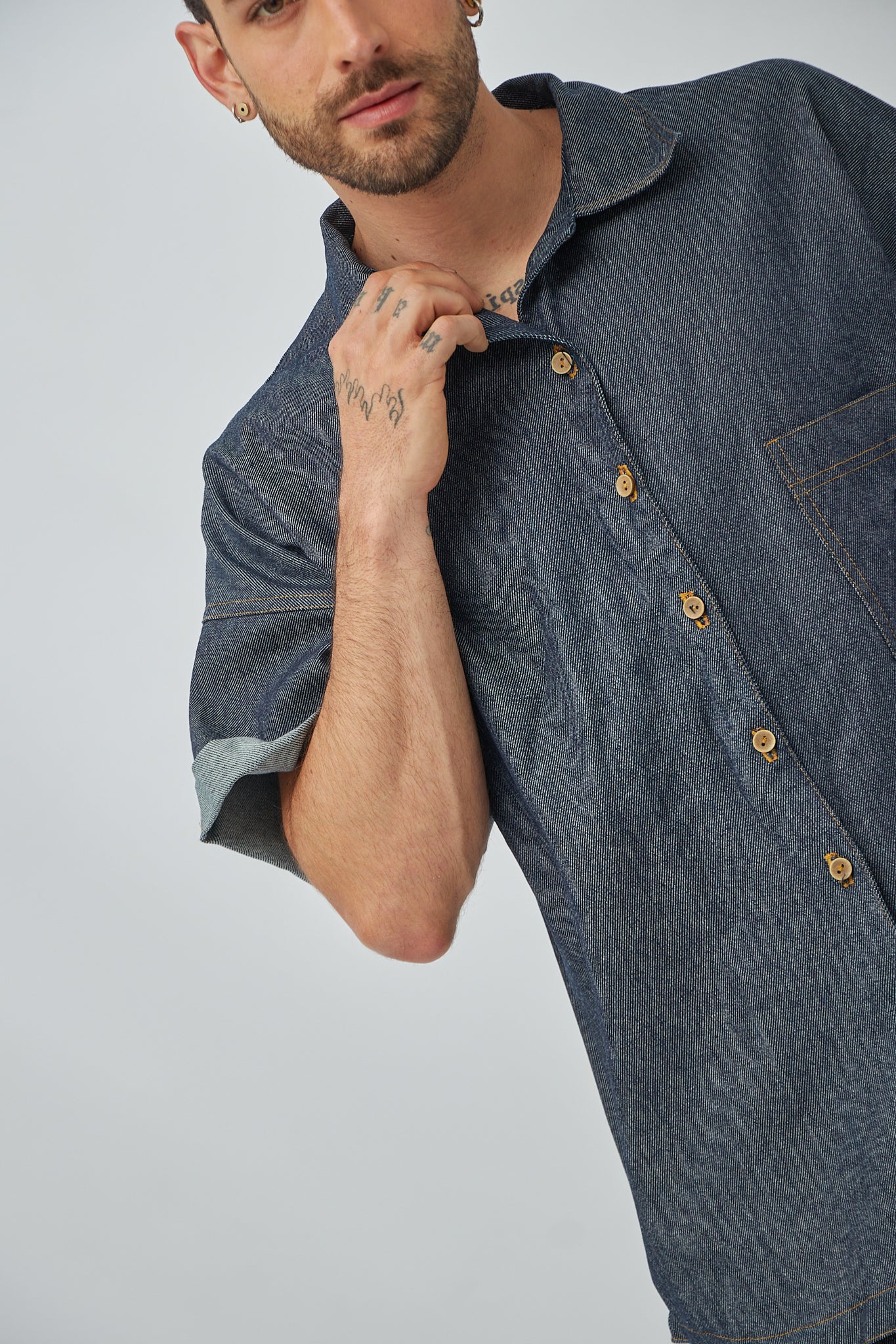 Camisa Tropico Denim Recuperado