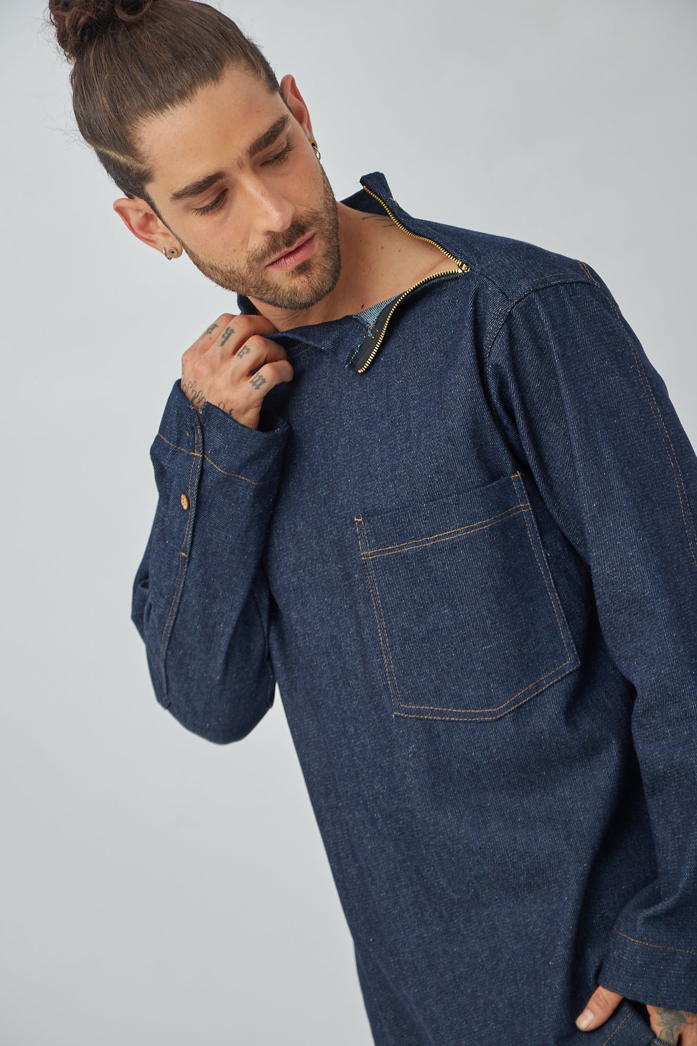 Camisa Páramo - Denim Recuperado