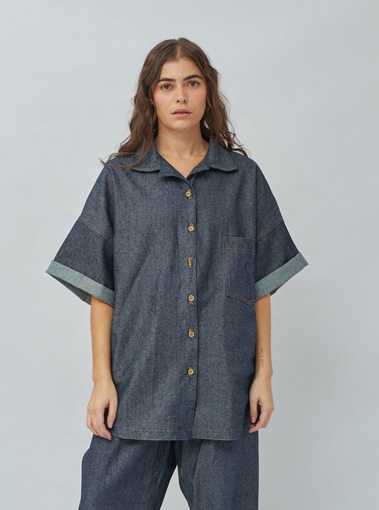 Camisa Tropico Denim Recuperado