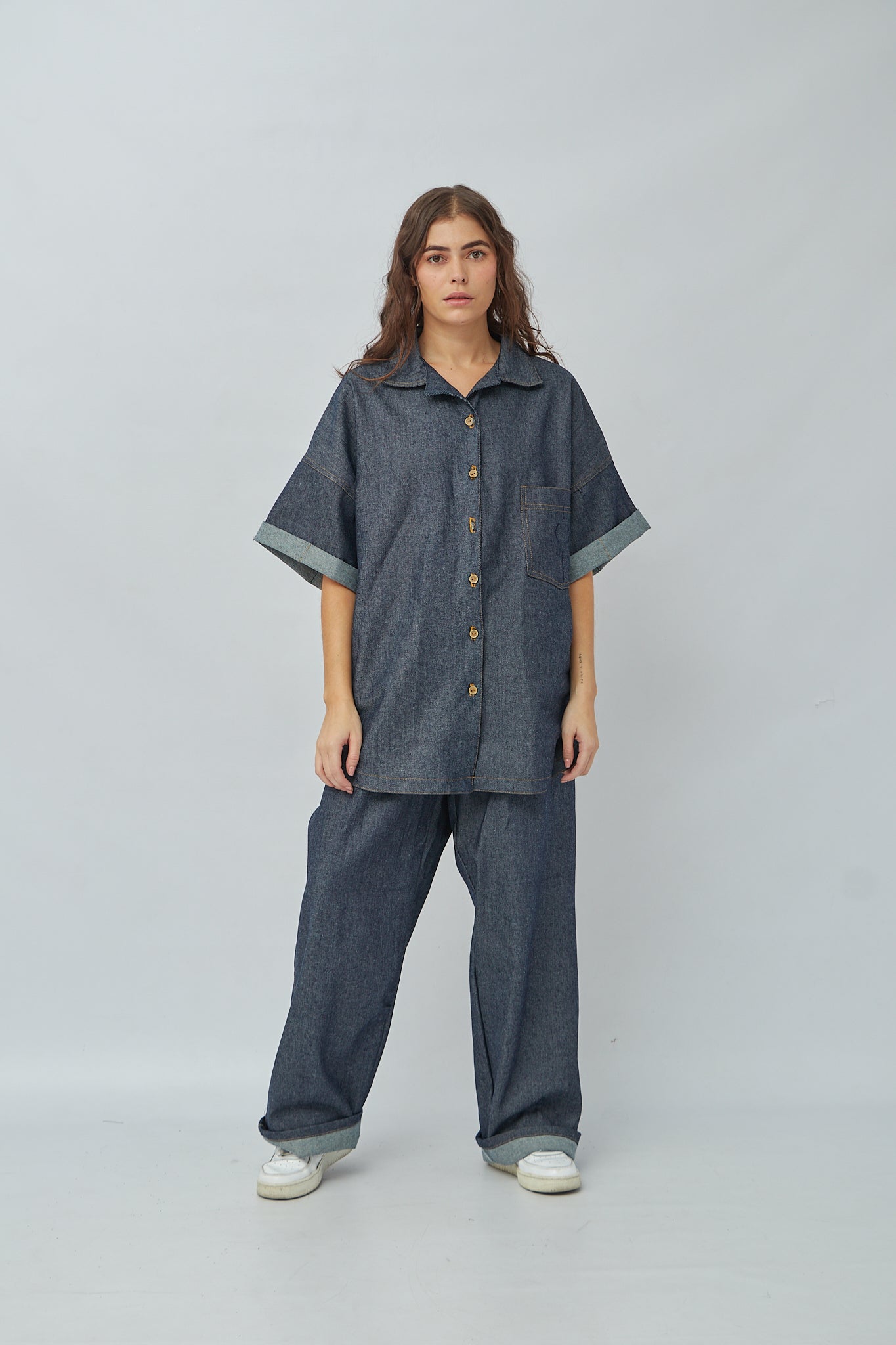 Camisa Tropico Denim Recuperado